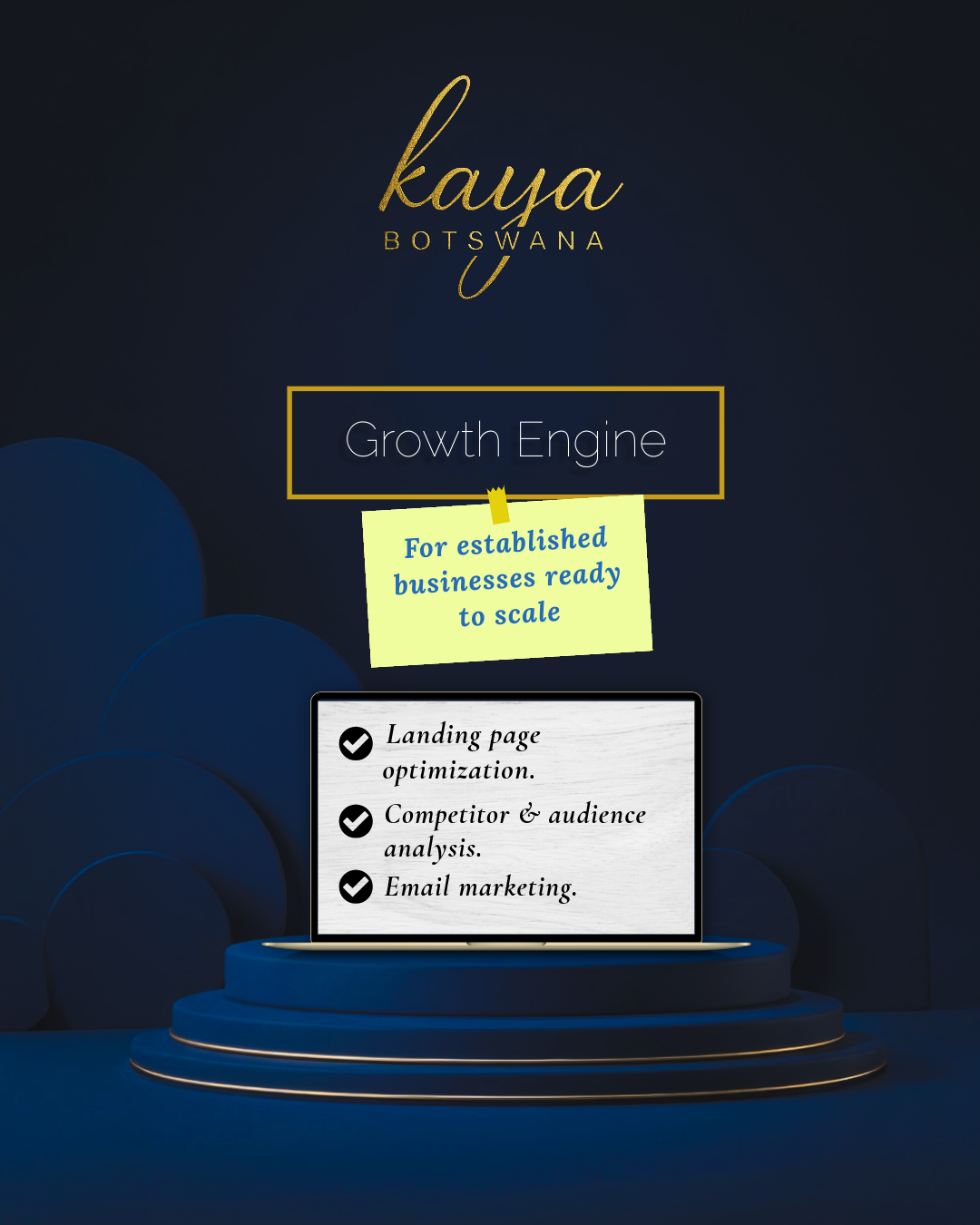 Growth Engine digital marketing package