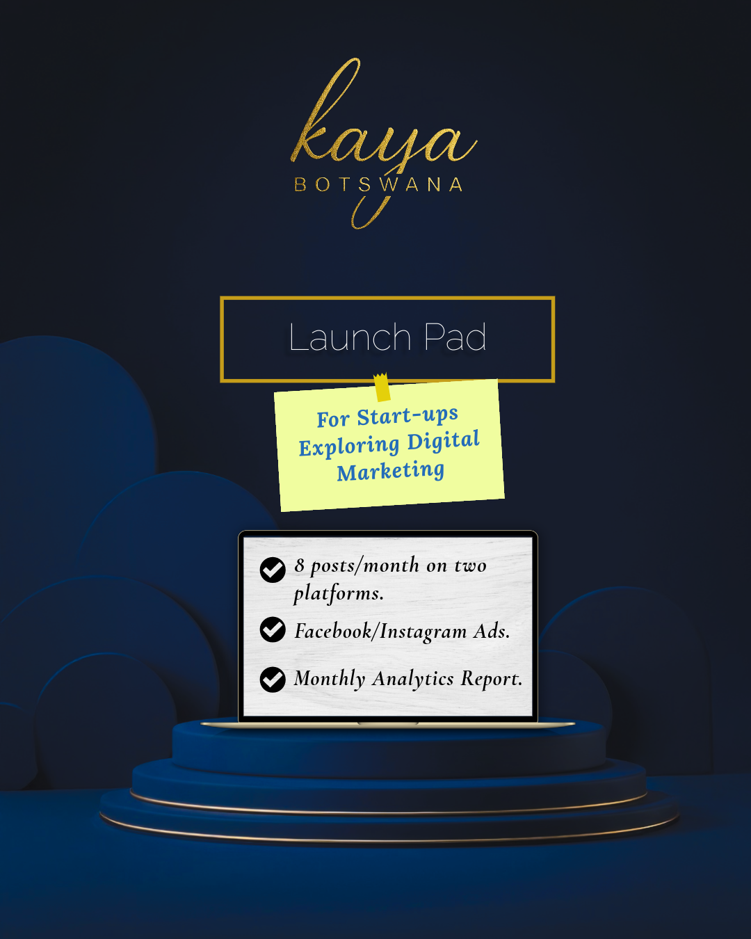 Launch Pad digital marketing package